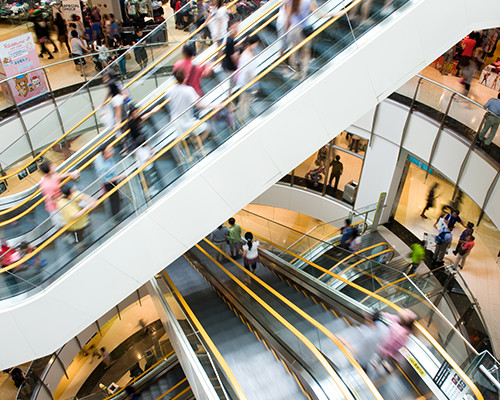 People Counter In Retail Centre