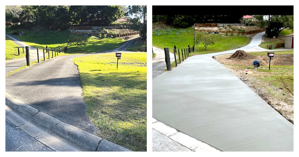 Gold Coast Concrete Driveway Replacement