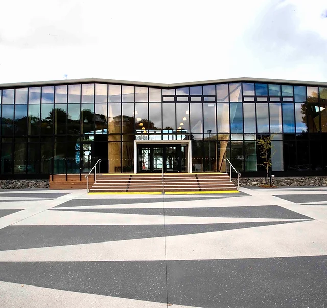 Exposed Aggregate Concrete Shopping Centre Gold Coast